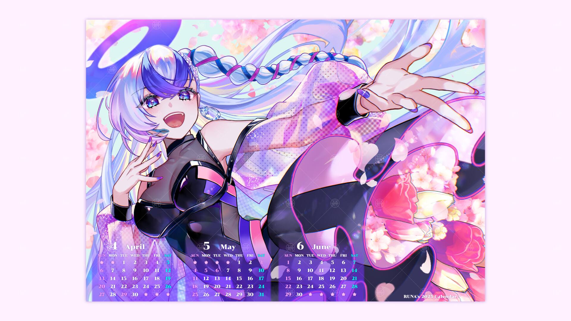 RUNA カレンダーポスター