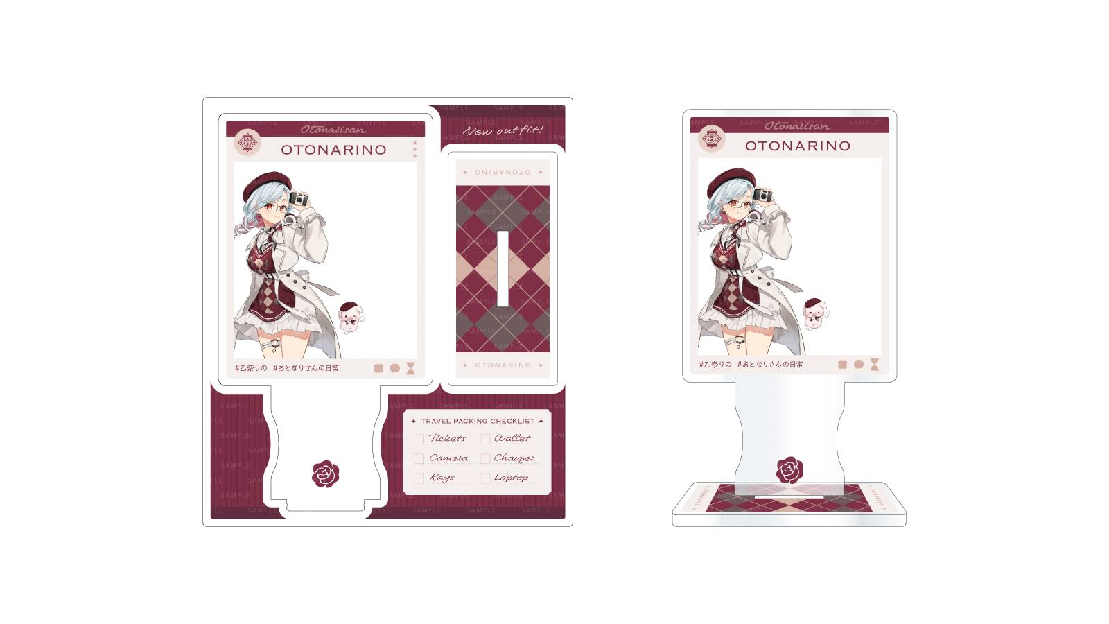 乙奈りの 新衣装記念グッズ